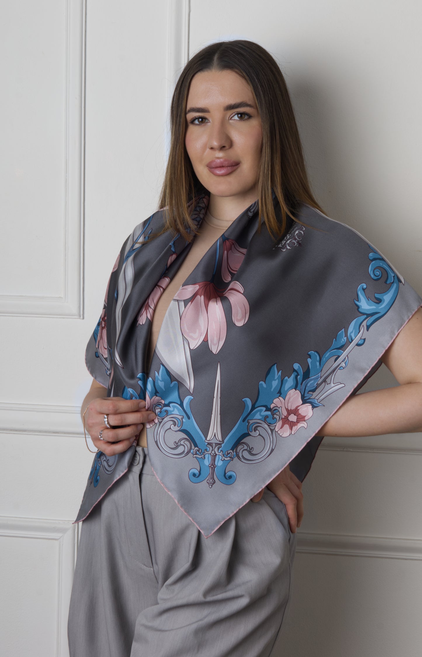 Naifu Blue - Foulard