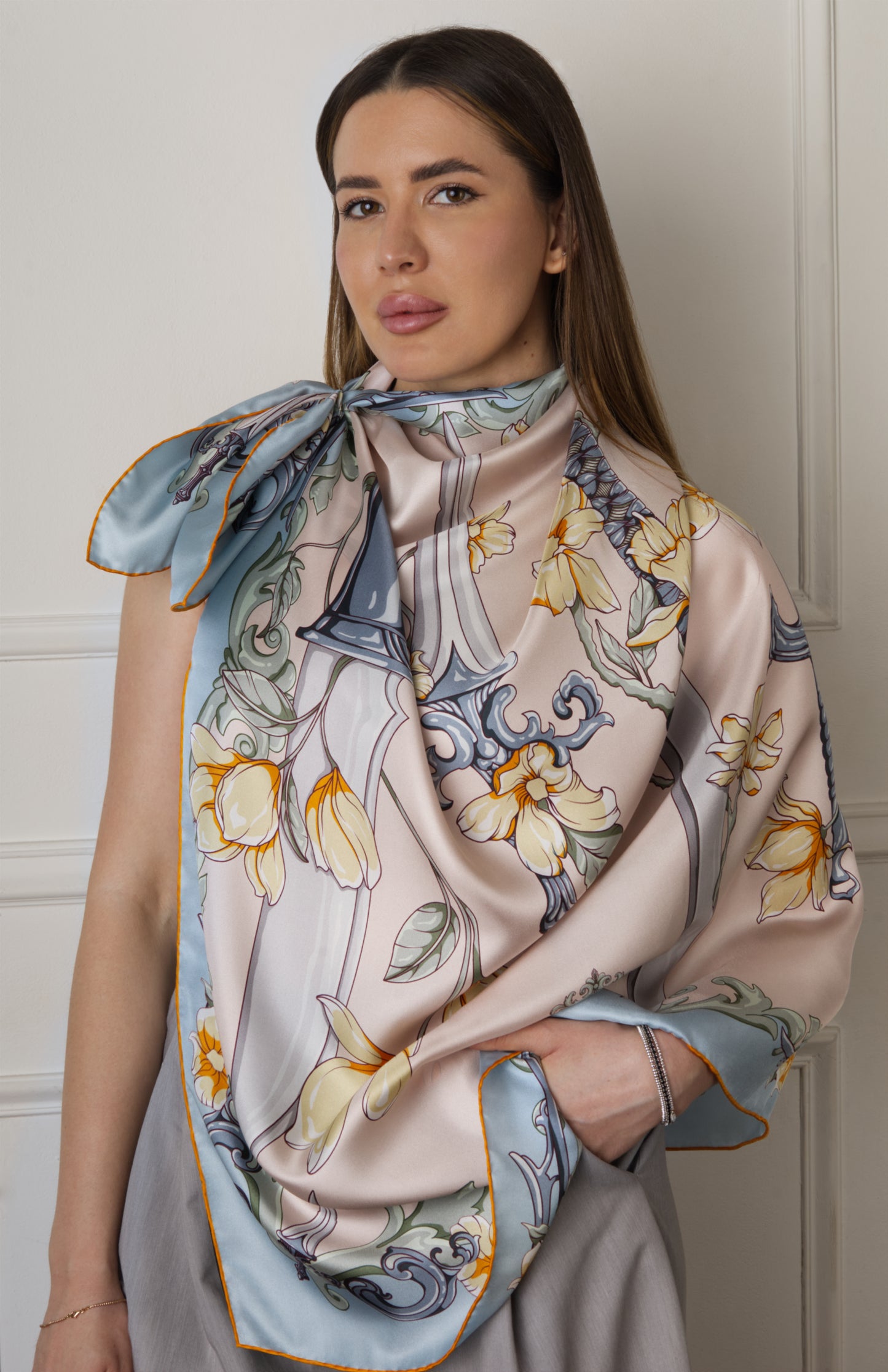 Naifu Orange - Foulard